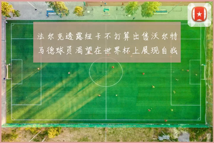 法尔克透露纽卡不打算出售沃尔特马德球员渴望在世界杯上展现自我