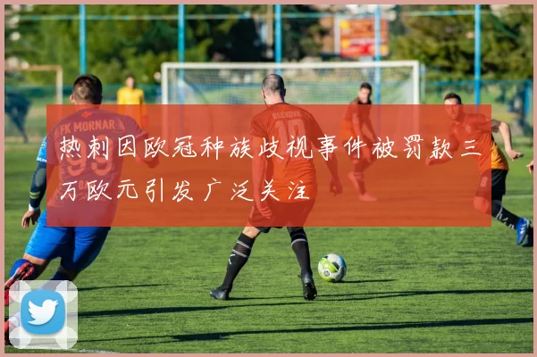 热刺因欧冠种族歧视事件被罚款三万欧元引发广泛关注