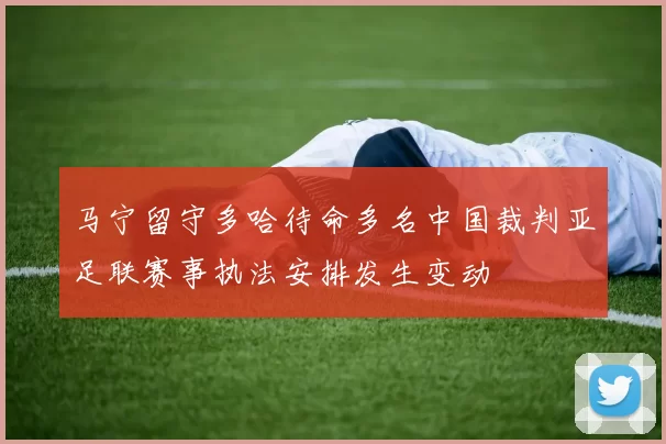 马宁留守多哈待命多名中国裁判亚足联赛事执法安排发生变动